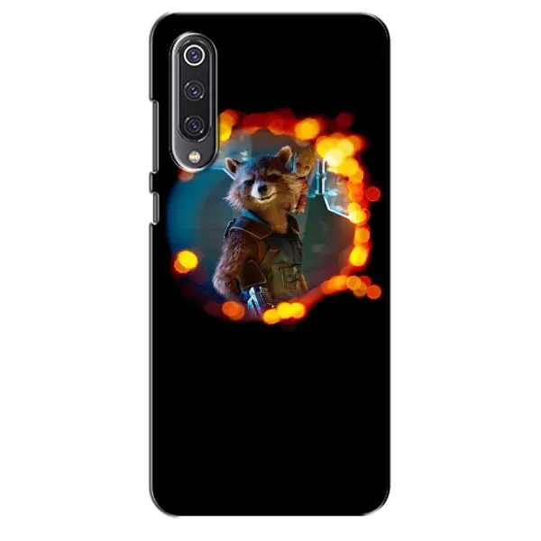Чехол с рисунком «Енот Ракета» для Xiaomi Mi 9 SE