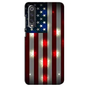 Чехол Флаг USA для Xiaomi Mi 9 SE (Флаг США 2)