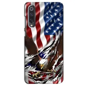 Чехол Флаг USA для Xiaomi Mi 9 SE (Флаг USA)