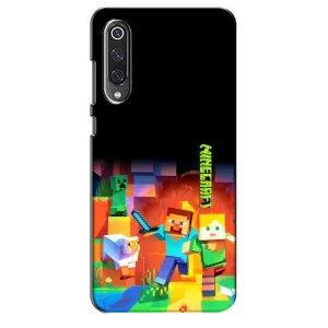 Чохли для Xiaomi Mi 9 SE (Персонажі МайнКрафт) (Герой Майнкрафт)