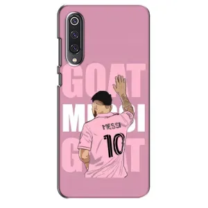 Чехлы Лео Месси в Майами на Xiaomi Mi 9 SE (GOAT MESSI)