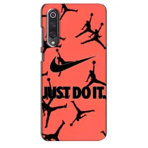 Силиконовый Чехол Nike Air Jordan на Сяоми Ми 9 СЕ (Just Do It)