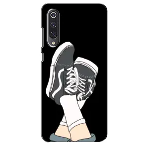 Чехол с Прикольным принтом на Xiaomi Mi 9 SE (Кеды)