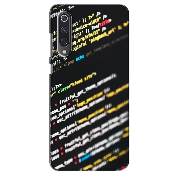 Чехол с рисунком «Код» для Xiaomi Mi 9 SE