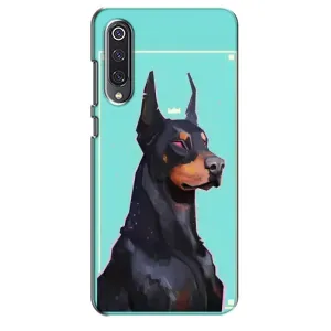 Чехол ДОБЕРМАН для Xiaomi Mi 9 SE (Король доберман)