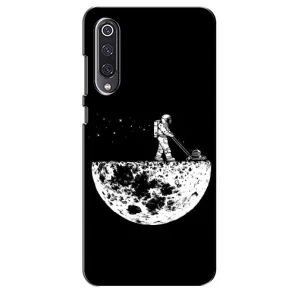Силиконовый Чехол с принтом "Космонавты" на Xiaomi Mi 9 SE (Космонавт)