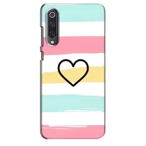 Чехлы с тематикой "Маленькие Сердечки" на Xiaomi Mi 9 SE (Красивое сердечко)