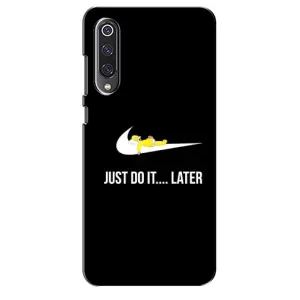 Силиконовый Чехол на Xiaomi Mi 9 SE с картинкой Nike (Later)
