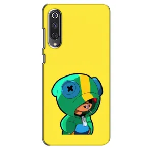 Чехол Бравл Старс для Xiaomi Mi 9 SE (Леон (LEON))