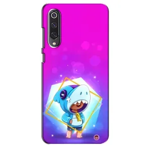 Чехол Бравл Старс для Xiaomi Mi 9 SE (Леон в костюме Акулы)