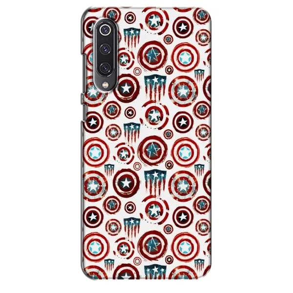 Чехол с рисунком «Марвел щиты» для Xiaomi Mi 9 SE Чехол с рисунком «Марвел щиты» для Xiaomi Mi 9 SE