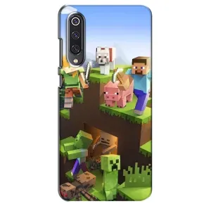 Чохли для Xiaomi Mi 9 SE (Персонажі МайнКрафт) (Майн-крафт)
