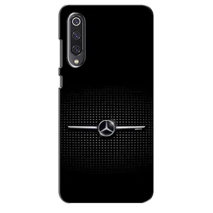 Силиконовый бампер с картинкой машины на Xiaomi Mi 9 SE (Mercedes)