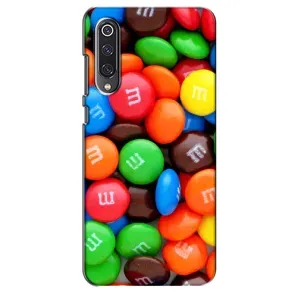 Чехол с изображением вкусной еды для Xiaomi Mi 9 SE (Разноцветные M&M'S)