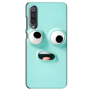 Силиконовые Чехлы (смешные стикеры) для Xiaomi Mi 9 SE (Забавное мятное лицо)