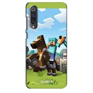 Чохли для Xiaomi Mi 9 SE (Персонажі МайнКрафт) (На коні)