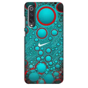 Силиконовый Чехол на Xiaomi Mi 9 SE с картинкой Nike (Найк зеленый)