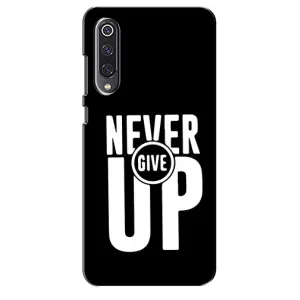 Силиконовый Чехол на Xiaomi Mi 9 SE с картинкой Nike (Never Give UP)