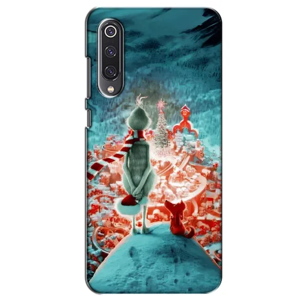 Чехол с рисунком «Новогодний Гринч» для Xiaomi Mi 9 SE Чехол с рисунком «Новогодний Гринч» для Xiaomi Mi 9 SE