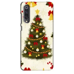 Чехол Новогодняя Елка на Xiaomi Mi 9 SE (Новогодний принт)
