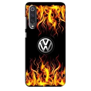 Чехол "Фольксваген" для Xiaomi Mi 9 SE (Огненный Лого)