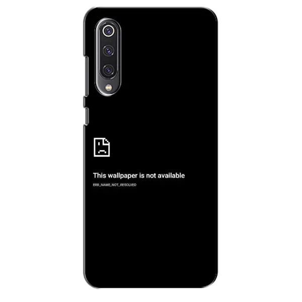 Чехол с рисунком «Ошибка» для Xiaomi Mi 9 SE