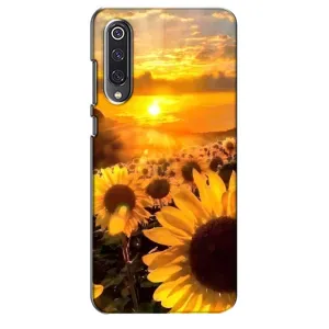 Чохол з Квітами для Xiaomi Mi 9 SE (поле соняшників)