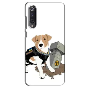 Чехол с принтом Собаки Патрон для Xiaomi Mi 9 SE (Пёс Патрон с ракетой)