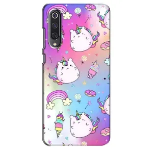Чехол Unicorn на Xiaomi Mi 9 SE (Радуга и Единорог)