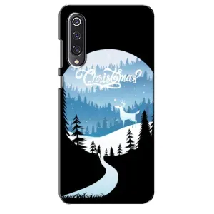 Силиконовый бампер на рождество для Xiaomi Mi 9 SE (Рождественский Олень)