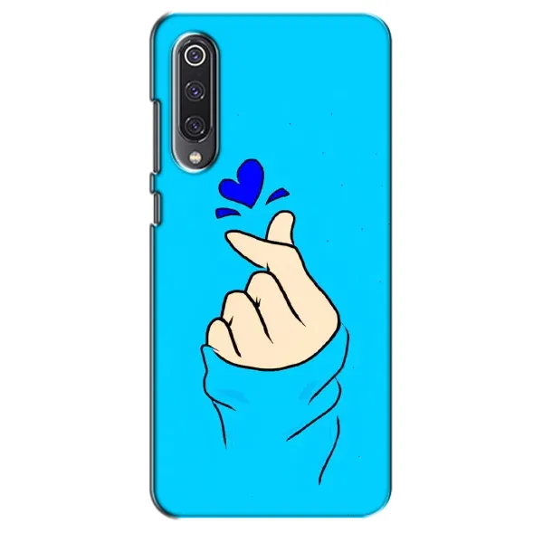 Чехол с рисунком «Сердце на синем» для Xiaomi Mi 9 SE Чехол с рисунком «Сердце на синем» для Xiaomi Mi 9 SE