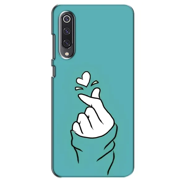 Чехол с рисунком «Сердечко на бирюзовом» для Xiaomi Mi 9 SE Чехол с рисунком «Сердечко на бирюзовом» для Xiaomi Mi 9 SE