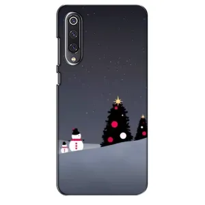 Чехлы на Новый Год Xiaomi Mi 9 SE (Снеговички)