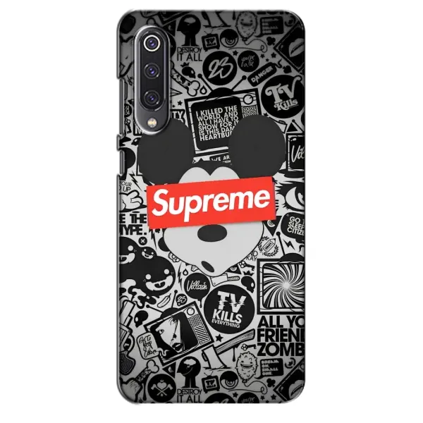 Чехол с рисунком «Supreme Маус» для Xiaomi Mi 9 SE Чехол с рисунком «Supreme Маус» для Xiaomi Mi 9 SE