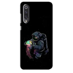 Силиконовый Чехол с принтом "Космонавты" на Xiaomi Mi 9 SE (В руках земля)