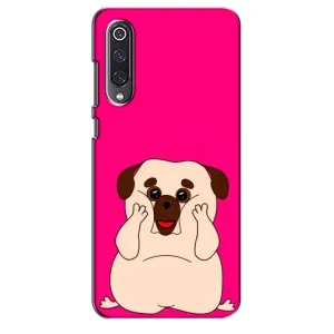 Чехол (ТПУ) Милые собачки для Xiaomi Mi 9 SE (Веселый Мопсик)
