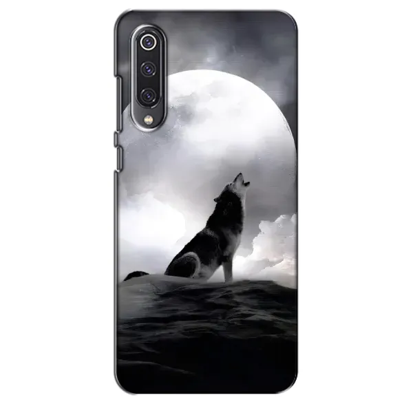Чохол з малюнком «Вовк і місяць» для Xiaomi Mi 9 SE Чохол з малюнком «Вовк і місяць» для Xiaomi Mi 9 SE