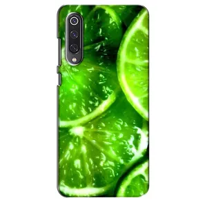 Чехол с изображением вкусной еды для Xiaomi Mi 9 SE (Яркий ЛАЙМ)