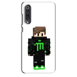 Чохли для Xiaomi Mi 9 SE (Персонажі МайнКрафт) (Зелений хлопчик)