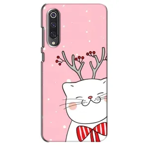 Чехол на тематику: Коты для Xiaomi Mi 9 SE (Зимний кот)