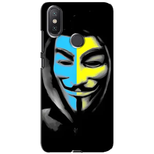 Чехол с рисунком «Анонимус патриот» для Xiaomi Mi A2 Lite Чехол с рисунком «Анонимус патриот» для Xiaomi Mi A2 Lite