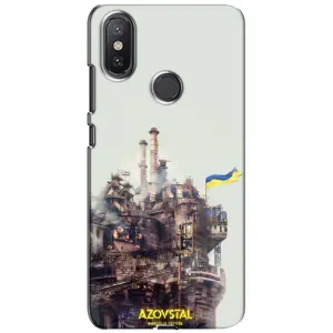Чохли на військову тематику для Xiaomi Mi A2 Lite (Азовсталь)