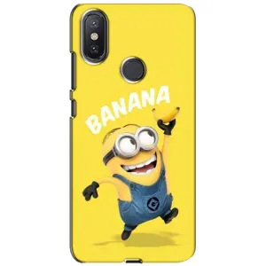 Мультяшний принт на Чохол для Сяомі Мі А2 Лайт (Banana)