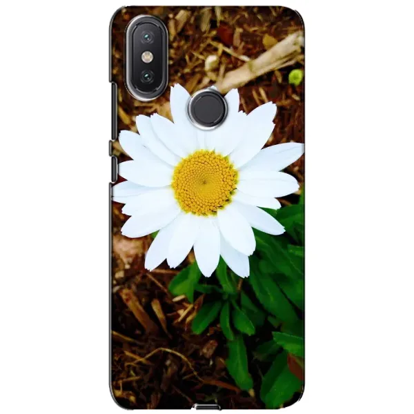 Чехол с рисунком «Белая ромашка» для Xiaomi Mi A2 Lite Чехол с рисунком «Белая ромашка» для Xiaomi Mi A2 Lite