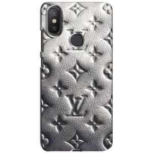 Текстурний Чохол Louis Vuitton для Сяомі Мі А2 Лайт (Бежевий ЛВ)