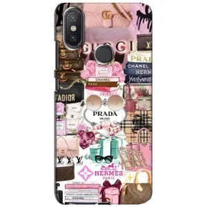 Чохол (Dior, Prada, YSL, Chanel) для Xiaomi Mi A2 Lite (Брендb)