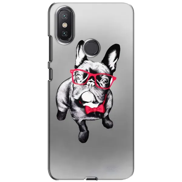 Чехол с рисунком «Бульдог в очках» для Xiaomi Mi A2 Lite Чехол с рисунком «Бульдог в очках» для Xiaomi Mi A2 Lite
