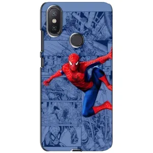 Силіконовий Чохол для Xiaomi Mi A2 Lite (Людина павук)