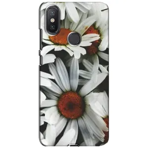 Чехол с ромашками на Xiaomi Mi A2 Lite (Цветы Ромашки)