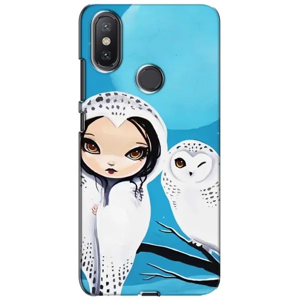 Чехол с рисунком «Девочка Сова» для Xiaomi Mi A2 Lite Чехол с рисунком «Девочка Сова» для Xiaomi Mi A2 Lite